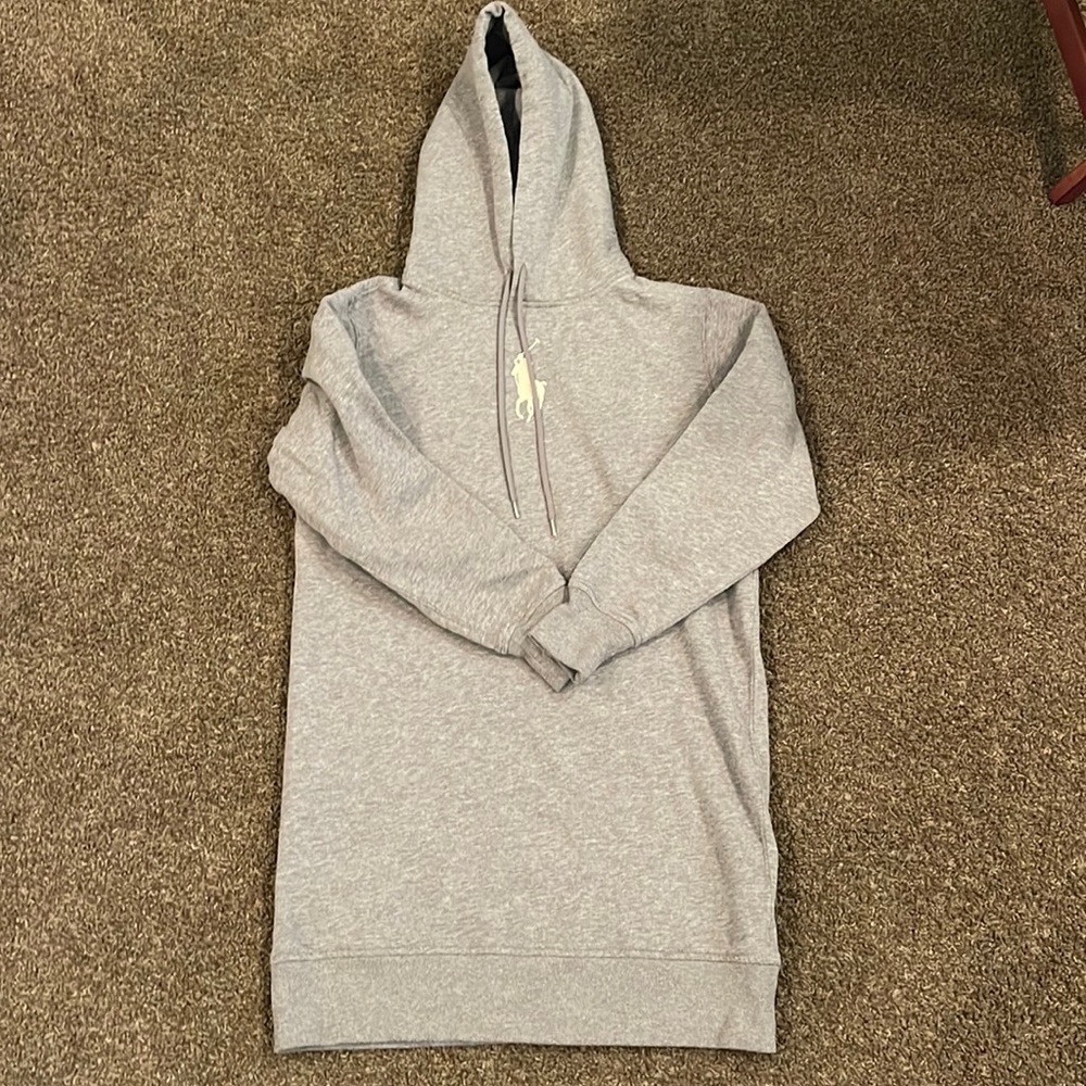 Polo sweatshirt dress